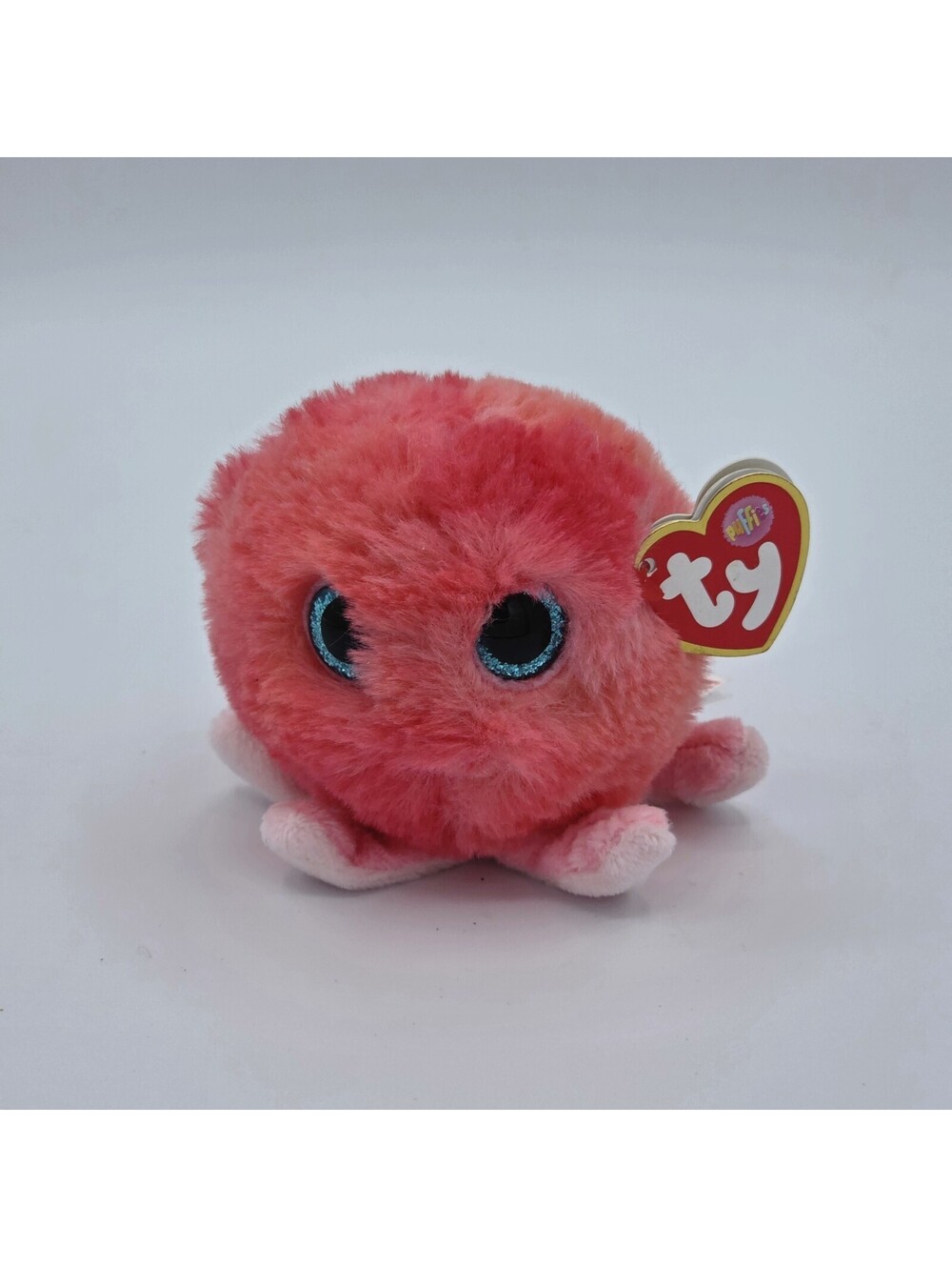 TY Puffies - SHELDON the Octopus (3 inch) - MWMTs Stuffed Animal Toy